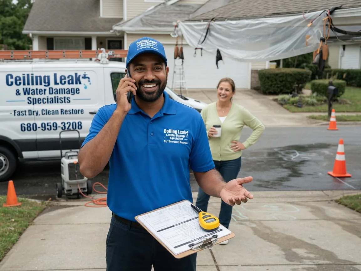 Ceiling Leak Cleanup Mount Calm, TX FAQs